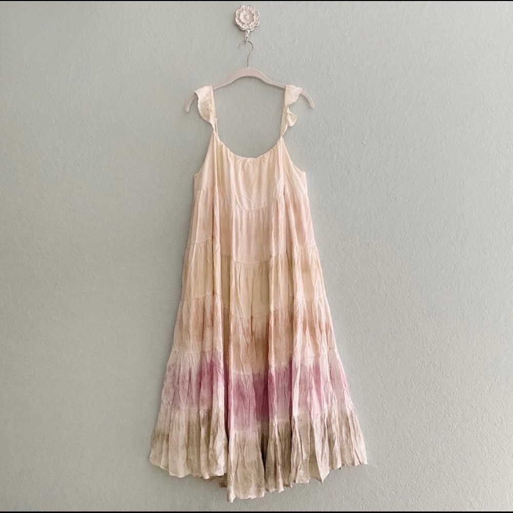 pastel ombré rainbow dress